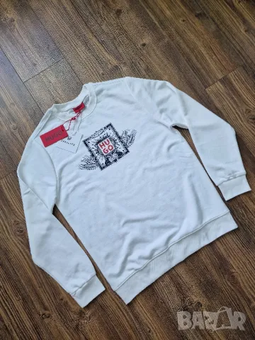 Страхотна мъжка блуза суитчър HUGO BOSS размер S,M,L,XL 2XL, снимка 2 - Суичъри - 47318025