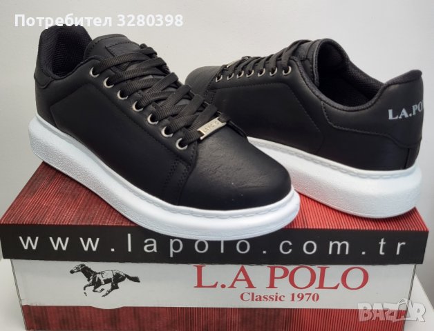 Мъжки кецове LA POLO , снимка 3 - Кецове - 36031482