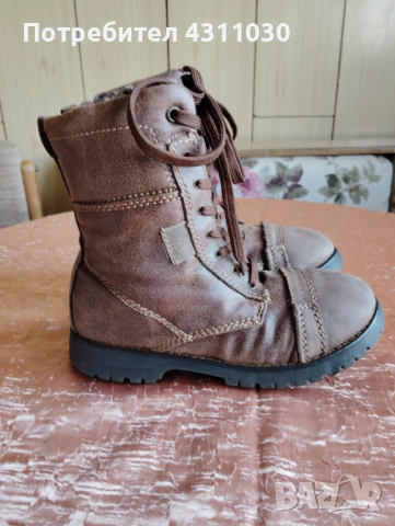 Ботуши Bata 36 номер естествена и изкуствена кожа