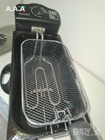 Електрически фритюрник Royalty Line RL-EFT2000, 3 литра, 2000W, снимка 3 - Фритюрници - 52275220