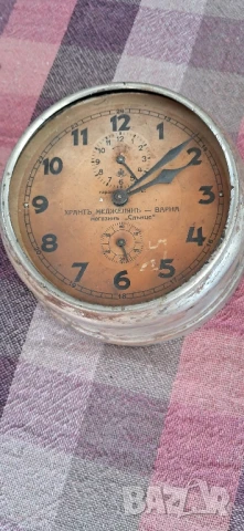 Стар Будилник , снимка 7 - Антикварни и старинни предмети - 50633982