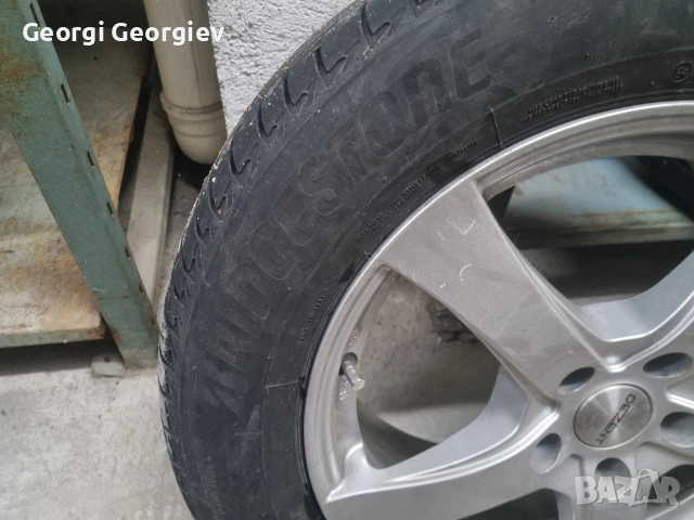 джанти с летни гуми 5/114.3/17, снимка 5 - Гуми и джанти - 52566964
