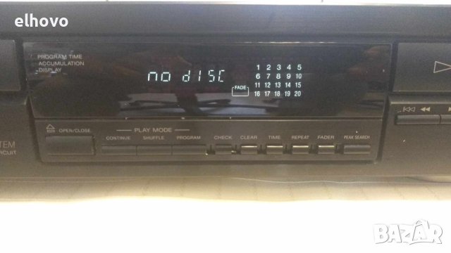 CD player SONY CDP-291#1, снимка 4 - Аудиосистеми - 41585123