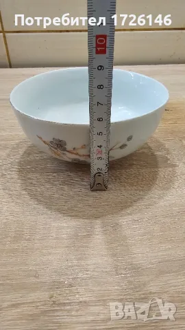 Порцеланова купа на Китка 1 брой, снимка 7 - Други - 48934970