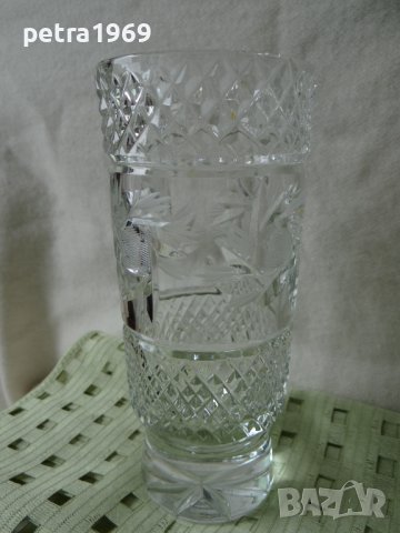 Кристални вази, снимка 2 - Вази - 41204323