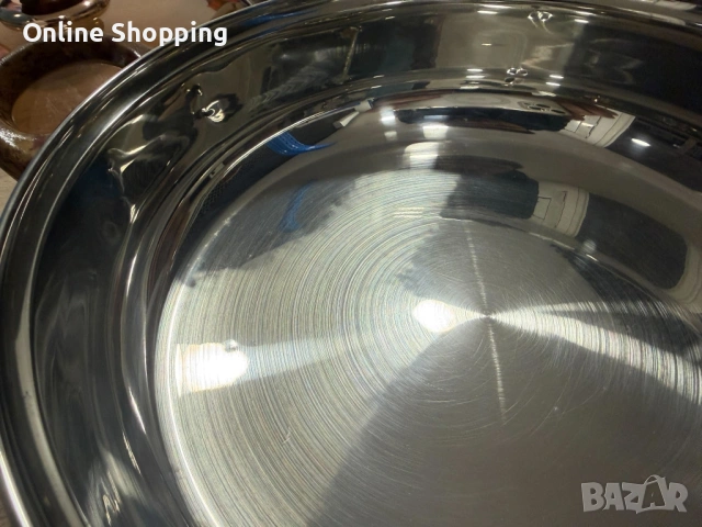 Комплект съдове за готвене от 12 части – Неръждаема стомана, равномерно нагряване и лесна поддръжка, снимка 7 - Съдове за готвене - 53270767