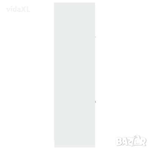 vidaXL Шкаф органайзер, бял, 40x41x144,5 см, инженерно дърво, снимка 7 - Шкафове - 56147007