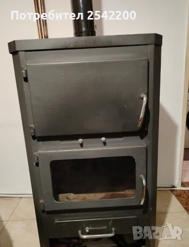 Камина Diplomat Лотос Макс 25.25 kW използвана, снимка 3 - Камини - 56154874
