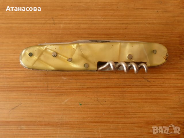 Джобно ножче 3 инструмента Тервел седефено, снимка 6 - Ножове - 41004939