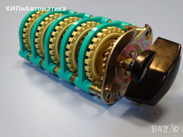 Галетен превключвател EBE 5/5 KG/KS/KM rotary switch