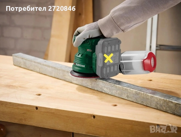 акумулаторна шлайфмашина Парксайд /Parkside , снимка 2 - Шлайфмашини - 53489037