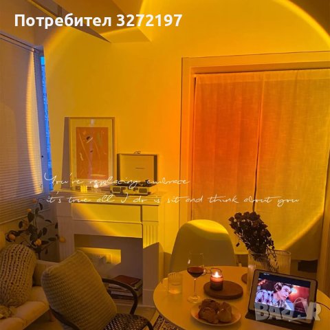 LED прожекторна лампа астронавт,слънчев залез,USB +акумулаторна батерия, снимка 6 - Настолни лампи - 40900006