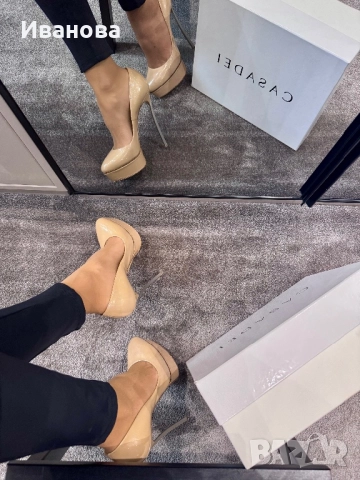 Оригинални дамски обувки CASADEI, снимка 8 - Дамски обувки на ток - 52771822
