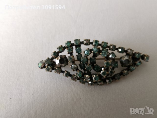 Брошка Арт Деко стил, снимка 11 - Антикварни и старинни предмети - 41479148