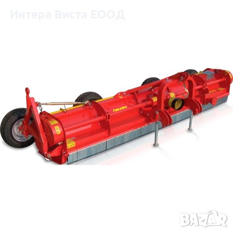 Раздробител -сечка за следжътвени остатъци  4 м, снимка 2 - Селскостопанска техника - 42504068