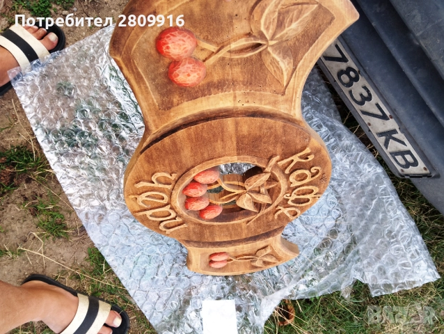 Стара дървена реклама , снимка 2 - Антикварни и старинни предмети - 52237767