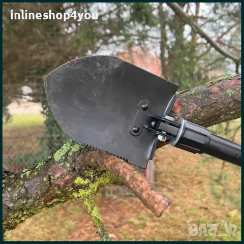 Сгъваема мобилна лопата/кирка/мотика/трион с калъф, снимка 8 - Къмпинг мебели - 49522585