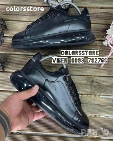 Мъжки черни кецове Alexander McQueen/BR139de