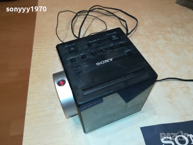 SONY ICF-C1PJ CLOCK RADIO-ВНОС FRANCE 2408231142M, снимка 2 - Радиокасетофони, транзистори - 41952123