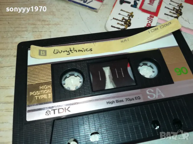 ✨TDK SA90 HIGH POSITION-Terence Trend D'Arby/EURYTHMICS 1911241108✨, снимка 4 - Аудио касети - 48023037