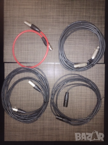 XLR букси с кабели