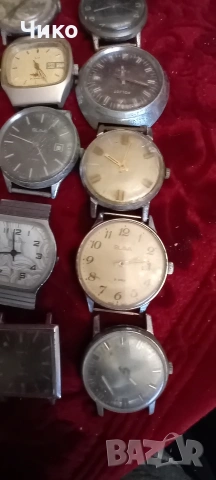 30бр Стари руски мъжки ръчни часовници , снимка 2 - Антикварни и старинни предмети - 53735147