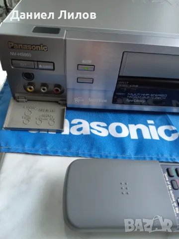 Panasonic NV-HS960EE  SVHS/VHS Video Cassette Recorder, снимка 6 - Плейъри, домашно кино, прожектори - 49411080