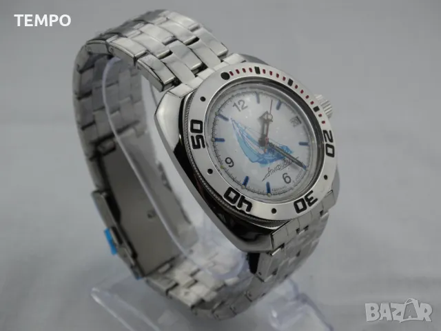 ВОСТОК АМФИБИЯ АВТОМАТИЧЕН -"SEILBOAT" ref: 710615, снимка 9 - Мъжки - 41330102
