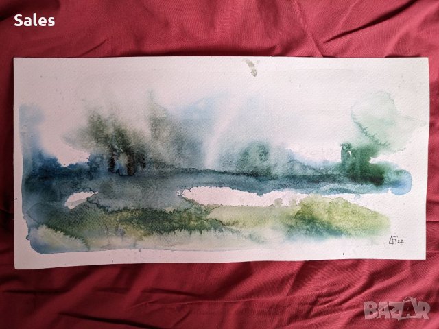 Картини акварел, снимка 5 - Картини - 40666649