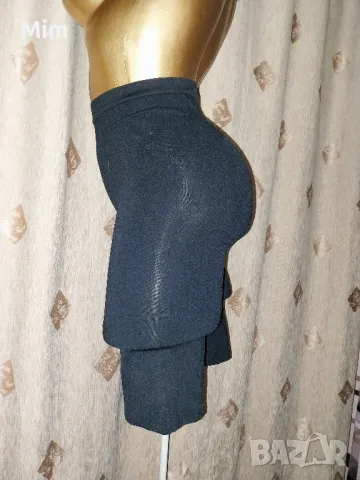 S Черен безшевен къс ,спортен клин , снимка 3 - Клинове - 48762468