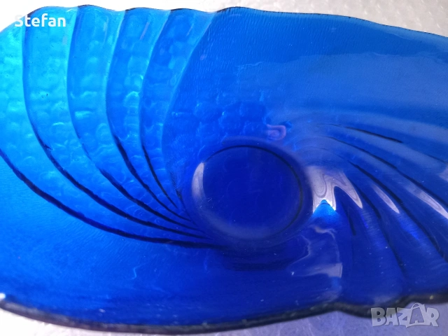 Стара Халба и Ледарка от Син Кобалт, снимка 13 - Антикварни и старинни предмети - 48733211