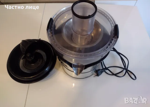 ПРОМОЦИЯ! Запазена, работеща Сокоизстисквачката TEFAL Elea Duo, ZN355C3E, снимка 6 - Сокоизстисквачки и цитрус преси - 47619576