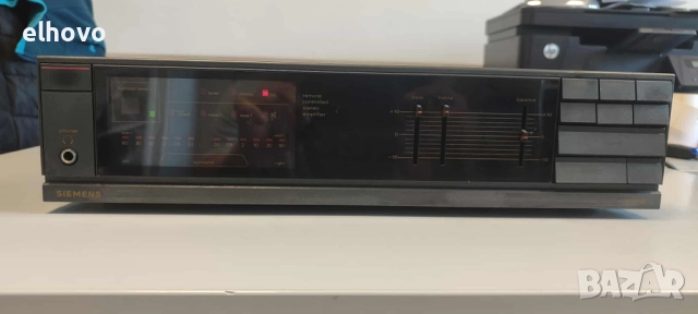 Стерео усилвател Siemens RV 200, снимка 2 - Ресийвъри, усилватели, смесителни пултове - 51613085