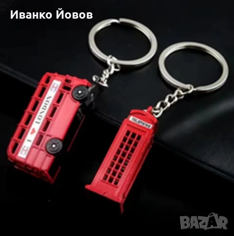 Ключодържатели 3D телефонна кабина, червен автобус, символи на Лондон, Сувенир, снимка 13 - Други стоки за дома - 35838191