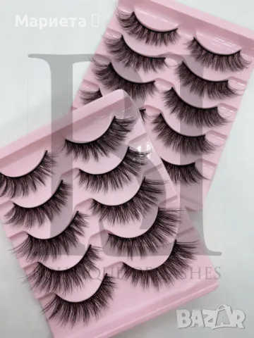 Изкуствени мигли, снимка 2 - Козметика за лице - 50344038