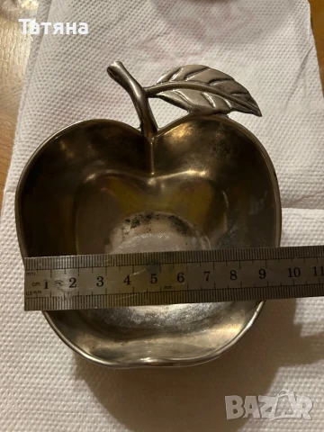 Метална купа за ядки, за колекция, украса, снимка 3 - Други - 50527261