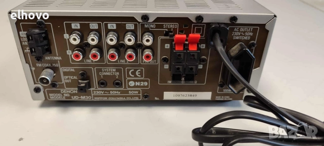 CD reseiver Denon UD-M30, снимка 5 - Ресийвъри, усилватели, смесителни пултове - 52462931