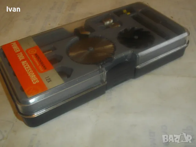 НОВ КОМПЛЕКТ ЗА РАБОТА С ГИПСОКАРТОН 12 ЧАСТИ АКСЕСОАРИ ФРЕЗЕРИ АДАПТЕРИ ДИСКОВЕ БИТОВЕ WERKMANN, снимка 10 - Други инструменти - 49775446