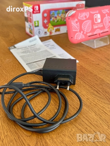 Nintendo Switch Lite – Animal Crossing Edition, снимка 3 - Nintendo конзоли - 52221822