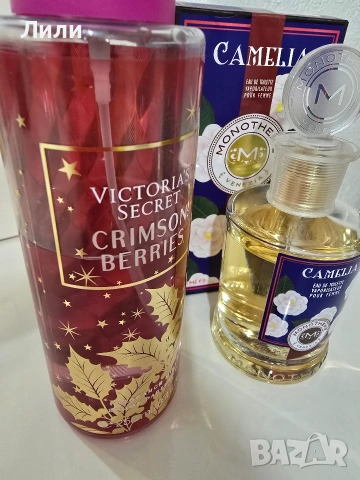 Спрей за тяло Виктория Сикрет и Тоалетна вода с аромат на Камелия , снимка 2 - Дамски парфюми - 53802861