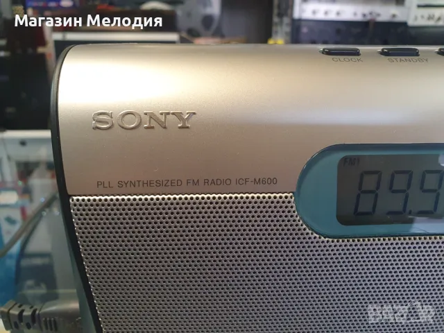 Радио SONY ICF-M600 Silver В отлично техническо и визуално състояние., снимка 3 - Радиокасетофони, транзистори - 49489292
