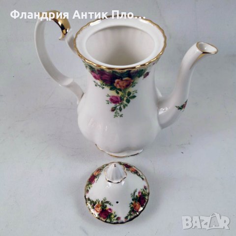 Чайник Royal Albert Old County Roses, снимка 2 - Сервизи - 39998956