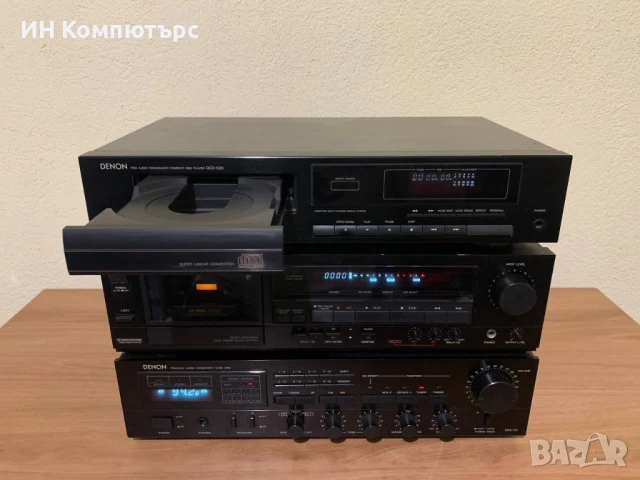 Продавам сет Denon от три компонента, снимка 3 - Ресийвъри, усилватели, смесителни пултове - 51033107