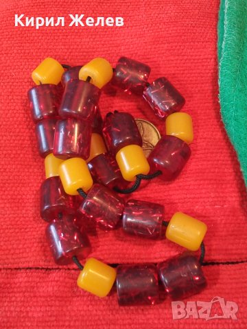 КРАСИВА МАЙСТОРСКА Стара КЕХЛИБАРЕНА БРОЕНИЦА - ЖЪЛТ НАТУРАЛЕН КЕХЛИБАР ЧЕРВЕН КАТАЛИН и БРОНЗ 26386, снимка 17 - Антикварни и старинни предмети - 41483742