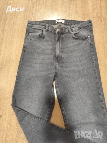 сиви дънки на Zara, снимка 2 - Дънки - 51883729