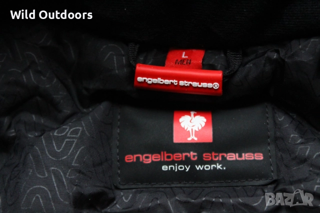 ENGELBESRT STRAUSS Winter parka Vision - мъжко зимно яке-парка, размер L, снимка 8 - Якета - 52691627