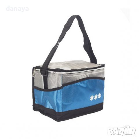 3654 Голяма термо чанта за напитки и храна Снежинки, снимка 5 - Хладилни чанти - 40176120