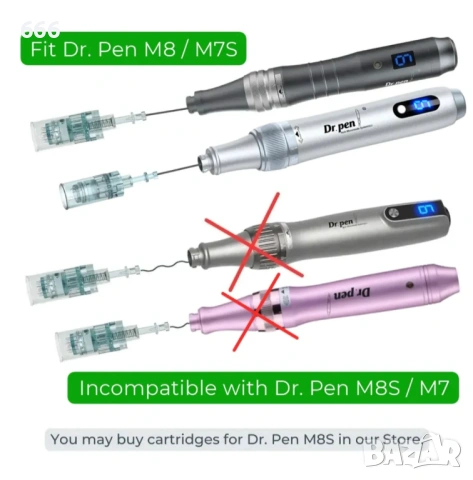 Игли за микронидлинг, съвместими с Dr. Pen M7S & M8 Ultima, 42 пина, комплект от 20 бр, снимка 8 - Други стоки за дома - 53285254