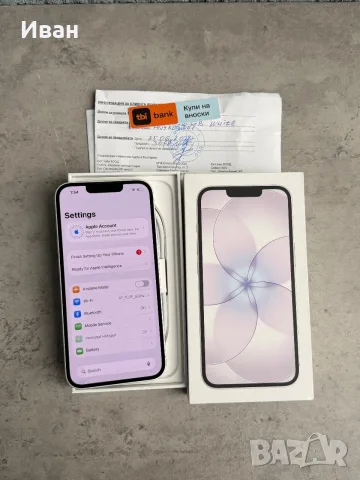 КАТО НОВ•iPhone 17e WHITE* 256GB! *ЛИЗИНГ TBI бял, снимка 4 - Apple iPhone - 56389749