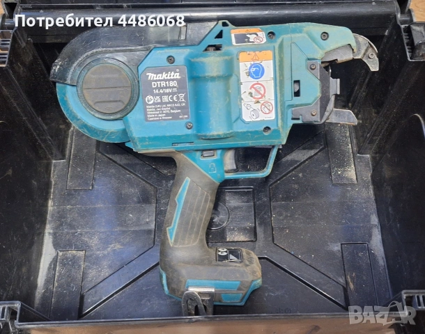 makita DTR180 14.4V 18V машина за връзване на арматура , снимка 2 - Други инструменти - 53190836